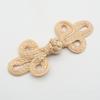 Fábrica directa grande tres hojas pequeño tres hojas hebilla funda para silla de hotel hebilla decorativa abrigo de plumas hebilla