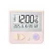 Nuevo Reloj Despertador Inteligente Portátil Temporizador para Niños Pantalla de Temperatura y Humedad Luz Nocturna Temporizador LCD de Cocina Temporizador Digital