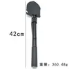 Pala de Supervivencia Plegable Multifuncional de Acero Inoxidable para Montar en Coche, Pala Pequeña de Ingeniero para Exteriores para Autocaravana