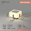 Luminária de Cabeça Solar para Coluna em Aço Inoxidável, Lâmpada de Jardim à Prova d'Água para Exterior, Lâmpada Elétrica para Coluna de Portão de Vila de Jardim, Lâmpada de Cerca