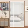Nueva Cortina de Puerta a Prueba de Mosquitos 2026, Cortina Divisoria Magnética sin Taladro, Cortina Anti-Mosquitos para Puerta Lateral de Dormitorio en Casa de Verano