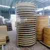 Grade de resfriamento para chá grade de secagem grade de espalhar e secar ferramentas para fazer chá cesto de bambu grade de bambu grade de colocação de peneira de bambu estrutura de ferro
