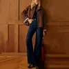 Coleção Outono 2026: Moda Feminina Estilo Europeu e Americano, Jaqueta Curta Minimalista Lisa Elegante para o Trabalho com Gola de Botão