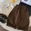 Pantalones Infantiles Bangcheng 2026 Primavera/Otoño Estilo Nuevo Versión Coreana Para Niños Color Sólido Holgados Pierna Curva Casuales Pantalones Largos Para Niñas Bebé