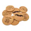 Posavasos de corcho Baodi de 10 mm de grosor al por mayor redondos de 10-19 cm tapete de corcho tapete para macetas en stock se puede imprimir logo