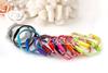 Amazon AliExpress No. 5 pulseras de cremallera plateadas puesto de venta suministro recuerdo al por mayor pulsera deportiva para niños