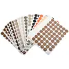 Pegatinas Selladoras Autoadhesivas para Gabinetes de Muebles para Cubrir Agujeros de Tornillos Desagradables, Pegatinas de Agujeros a Prueba de Polvo Tres en Uno, Pegatinas Decorativas de Cubierta