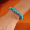Pulseras de Resina Europeas y Americanas de Venta Caliente Transfronteriza, Pulseras Elásticas de Cuentas Dulces y Geniales para Mujer, Set de Pulseras Retro de Calavera