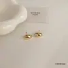 Brincos de Ouro Pequenos Estilo Francês Agulha de Prata 925 de Alta Qualidade Brincos Pequenos Simples para Mulheres Brincos Versáteis Estilo Frio