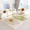 Tapete de sala de estar estilo ins sofá mesa de centro cobertor tapete doméstico antiderrapante absorvente quarto tapete de cabeceira closet tapete