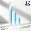 Pedido Personalizado de Jinze: Formas Redondas e Irregulares, Tres Cabezales de Cepillo Disponibles, Brillo de Labios de Doble Extremo, Tubo para Pestañas y Delineador, Empaque de Plástico
