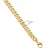 Collar NK de acero de titanio europeo y americano que no se decolora para hombre, pulsera versátil de moda para mujer, accesorios de cadena cubana, joyería personalizada para parejas
