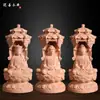 Três Santos Buda Sakyamuni, o rei de Xizang, Guanyin Guanyin Bodhisattva estátua de Buda para adoração fabricante