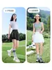 Falda Antiexposición de Bádminton y Tenis para Mujer, Falda Plisada de Verano, Falda Corta Deportiva de Cintura Alta, Pantalones Falda Casual para Correr, Fitness y Yoga