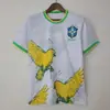 Camiseta Retro de Brasil Local y Visitante Five-Star 980204 Edición Especial Versión Fan Selección Nacional Versión Tailandesa