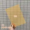 Hojas de Plástico de Forma de Ala A3 de Colores para Jardín de Infancia, Translúcidas y Transparentes, Hojas A4 Infantiles Hechas a Mano, Papel de Vidrio de Color Rígido para Luz y Sombra