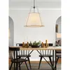 Nuevo candelabro de restaurante estilo chino, minimalista y moderno, candelabro de isla estilo americano creativo para comedores, dormitorios y estudios