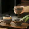 Cerámica antigua cuchillo de salto artesanía estilo japonés taza de maestro taza de té taza de degustación de té taza individual juego de té kung fu taza de té para el hogar venta al por mayor