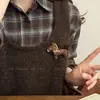 ¡Buena suerte en el Año del Caballo! Lindo Broche de Caballo de Tela de Felpa para Mujer, Pin para Abrigo y Suéter, Hebilla Fija, Accesorio para el Año de Nacimiento
