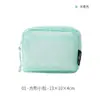 Viaje al Aire Libre Transpirable Color Dopamina Bolsa de Tofu Gran Capacidad Portátil Malla Bolsa Cosmética Bolsa para Guardar Labiales