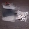 Saco Autoadesivo OPP Personalizado Saco Selado Autoadesivo Transparente Embalagem para Lanches e Biscoitos Padrão e Texto Impressos Saco Plástico