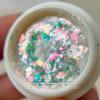 Brocado rosa Aurora arte de uñas polvo de terciopelo de nieve ultrafino cristal de hielo polarizado hada de ensueño color mágico Polvo de ópalo Joyería para la punta del dedo