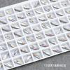 Dongzhou Rosa Claro Colorido Formato Especial Diamante para Nail Art Revestimento Brilhante Diamante com Fundo Pontiagudo Acessórios de Joias DIY Novo Diamante Autocolante para Unhas