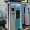 Máquina expendedora automática de agua rica en hidrógeno, Fachada de centro comercial, Dispensador de agua potable directa para la comunidad, Escanear código y pasar tarjeta, Purificador de agua comercial de autoservicio transfronterizo