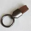 Chaveiro Carro Pingente de Chave de Alta Qualidade para Homens Chaveiro Anti-Perda Porta-Chaves de Couro Genuíno Chaveiro de Carro