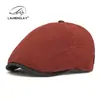 Boina de Seis Paneles de Estilo Nuevo para Primavera y Verano para Mujer, Gorra Británica Retro de Visera Adelantada, Gorra Ligera y Transpirable de Artista para Hombre, Gorra de Pato