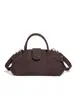 Nova Bolsa Shell de Boston, Bolsa Nuvem Retrô Outono e Inverno, Textura Fosca, Bolsa de Ombro Único Transversal, Bolsa Feminina Trançada