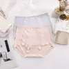 60 Peças de Roupa Íntima Feminina Tencel Lenzing Modal com Renda Antibacteriana de Cintura Alta Controle de Barriga Calcinhas Sem Costura