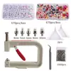 Máquina Manual de Clavar Perlas Juego de Clavado de Garra Hueca para Perlas Accesorios Portátiles de Presión Manual para Perforación de Perlas DIY