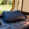 Almohada Inflable Automática para Exteriores Almohada de Espuma Viscoelástica Almohada Esponja de Queso Estilo Camping Almohada de Aire Almohada de Viaje Libre de Inflado para Dormir