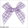 Morado Blanco 8C06Nn-A045 Cuatro Puntas 6 Pulgadas 5 Nudos Manuales Cinta Cuadros 42mmx39mm Juguete Regalo Mariposa