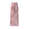Pantalones de Pierna Ancha Tie-Dye para Mujer, Estilo Delgado de Primavera y Verano, Novedad 2026 de Cintura Alta, Caídos, Corte Holgado, Pantalones de Seda Helada, Algodón Lino, Estilo Yamamoto
