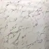 Fábrica Yashi papel de mármol blanco base de pegamento sin superficie se puede pintar