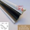 Moldura de Esquina de PU Estilo Europeo con Canaleta para Luz, Moldura de Esquina con Cierre, Línea de Esquina Falsa de Yeso, Línea de Esquina de Pared, Moldura de Canaleta para Luz