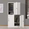 Armario multi-puerta para vestidor y zapatos, armario de almacenamiento para dormitorios de personal, armario multi-puerta para oficina, armario para cambiarse en el baño, armario metálico con cerradura