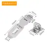 Hebilla de cerradura de acero inoxidable, hebilla de puerta, hebilla de perno de puerta, cerradura de puerta antigua, candado, nariz de puerta, puerta de gabinete, cerradura de placa de puerta de madera, cerradura