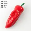 Decoração de Pimenta Verdura Falsa Pimenta Vermelha Picante Pimenta Verde Modelo Adereços de Fotografia Frutas Penduradas para Restaurante Brinquedos