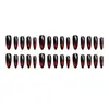 Rojo Cereza Ojo de Gato Textura de Alta Gama Elegante Estilo Girly Estilo Hermana Real Manicura Elegante Estilo Largo 30-t Manicura Portátil