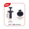 Clips de Fijación Rápida Universal Xinyida para Parachoques Delantero y Trasero, Guardabarros y Maletero de Coche