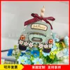 Transfronterizo 2025 Regalos para el Hogar Nuevo Colgantes Pequeños Decorativos Creativos Nuevas Decoraciones Árbol de Navidad Estilo Natural de Madera