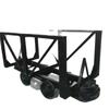 Fabricante de Veículo de Transporte de Material de Mina de Carvão Fornece Diretamente Veículo Rack de Flores para Mineração Tipo Mlc2-6 Veículo de Material de Mineração de Alta Barreira