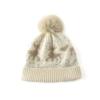 Nuevo gorro de punto de cachemira para mujer, otoño e invierno 2024