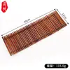 Plato Retro Chino de Bambú Forma de Cruz para Té y Bocadillos Plato para Bocadillos y Pasteles Posavasos para Taza Portavasos Bandeja de Bambú Tejido para Poner en la Mesa