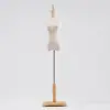 Maniquíes para tiendas de ropa, accesorios, maniquí femenino de medio cuerpo para probarse ropa, modelo, estante de exhibición de madera de cuerpo completo, soporte para ropa de cuerpo humano