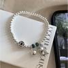 Pulsera de Plata de Ley S925 Vintage con Cuentas Verdes Ricas Inmediatamente para Mujer Exquisita Sensación de Alta Gama para Regalar a la Novia Pulsera Nueva