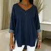 Novedades Primavera 2026 Amazon Aliexpress Moda Callejera Femenina Transfronteriza Top de Mezclilla con Cuello en V